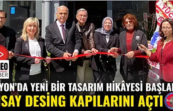 Afyon'da Yeni Bir Tasarım Hikâyesi Başladı: Nisay Design Kapılarını Açtı