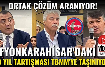Afyon'daki 49 Yıl Tartışması TBMM'ye Taşınıyor