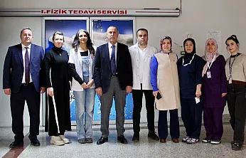 Afyon Devlet Hastanesinde Fizik Tedavide Yeni Seanslar Açıldı