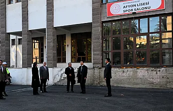 Afyon Lisesi'nde Dikkat Çeken Ziyaret!
