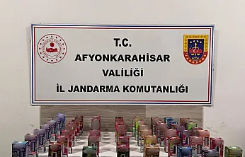 Afyon Merkezde Jandarma 60 Elektronik Sigara Yakaladı