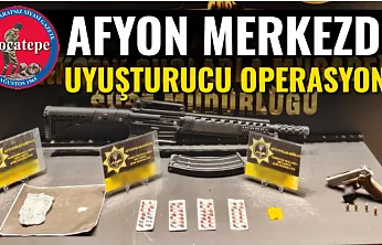 Afyon Merkezde Uyuşturucu Operasyonu