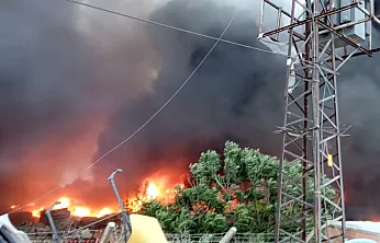 Afyon OSB'deki Yangın kontrol Altına Alındı