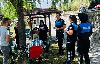 Afyon Polisi'nden Yangın Tedbiri