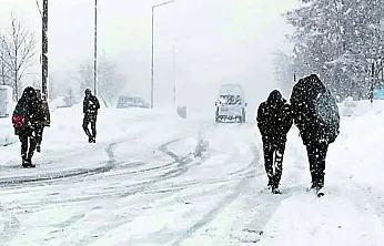 Afyon'un O İlçeleri ve Beldelerinde Okullar Bugün Tatil