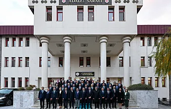 Afyonkarahisar Adliyesine Üst Düzey Ziyaret! İşte Görüşülen Konular