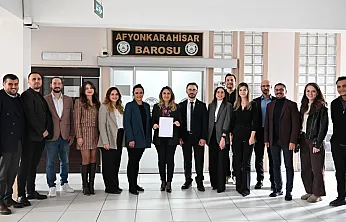 Afyonkarahisar Baro Başkanı Göktürk Mazbatasını Aldı
