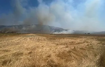 Afyonkarahisar'da Göl İçinde Yangın!