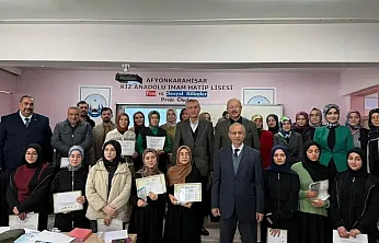 Afyonkarahisar'da Kur'an Bülbülleri Yarıştı