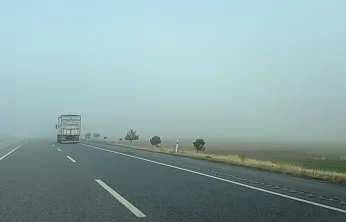 Afyonkarahisar'da Sisli Hava Etkili Oldu