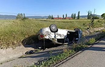 Afyonkarahisar'da Takla Atan Otomobilde Acı Kayıp