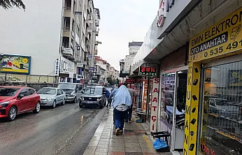 Afyonkarahisar'da Yağışlı Hava Etkili Oldu