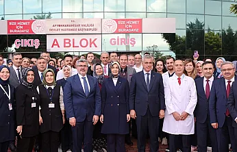 Afyonkarahisar Devlet Hastanesinde Özel Misafir