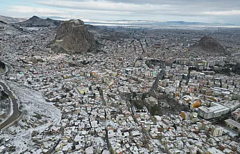 Afyonkarahisar Eksi 5'i Gördü, Kent Buz Kesti