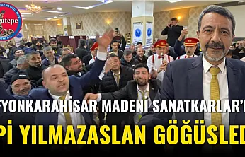 Afyonkarahisar Madeni Sanatkarlar'da İpi Yılmazaslan Göğüsledi