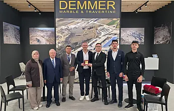 Afyonkarahisar Mermeri Dünya Vitrininde!