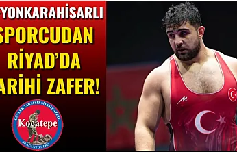 Afyonkarahisarlı Sporcudan Riyad'da Tarihi Zafer!