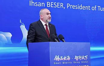 Afyonlu İşadamı İhsan Beşer, Dünyanın En Büyük Ticaret Fuarında Konuşma Yaptı