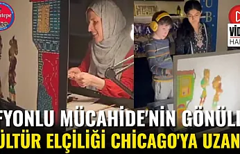 Afyonlu Mücahide'nin Gönüllü Kültür Elçiliği Chicago'ya Uzandı