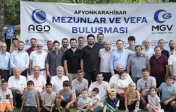 AGD-MGV'DEN Örnek Vefa Buluşması