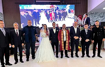 Aile Ve Nüfus 10 Yılı Kapsamında 10. Resmi Nikâh Kıyıldı