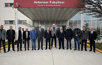 AKÜ Veteriner Fakültesinde Bayrak Değişimi