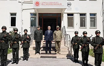 Albay Güler, Vali Aktaş'a Brifing Verdi