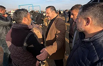 Anahtar Parti, Hayvan Pazarı'nda Sorunları Dinledi