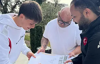 Arda Güler Afyonlu Akademisyeni Evinde Ağırladı