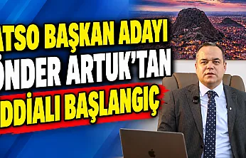 ATSO Başkan Adayı Önder Artuk'tan İddialı Başlangıç