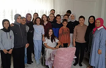 Ayağı Kırılan Öğrenciye LGS Desteği