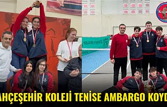 Bahçeşehir Koleji Tenise Ambargo Koydu