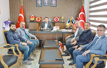 Başkan Kahveci, Ağaç İşleri Odası Yönetimini Ağırladı