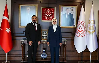 Başkan Kavak, Bakan Göktaş'ı Ziyaret Etti