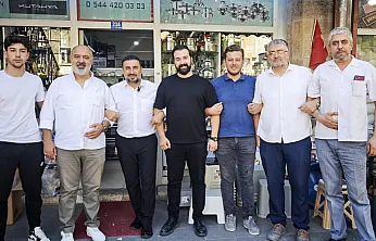 Başkan Kavak, Esnafla Bir Arada
