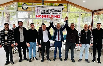 Başmakçı Esnafı Akpınar'ı Başkan Seçti