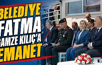Belediye Fatma Gamze Kılıç'a Emanet