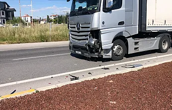 Bolvadin'de Trafik Kazası: 1 Yaralı