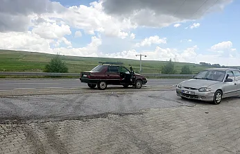 Bolvadin'deki Kaza Ucuz Atlatıldı