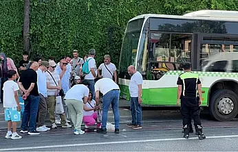 Bursa'da Anne ve Bebeğine Otobüs Çarptı
