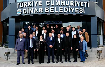CHP Afyon İl Yönetimi, CHP'li Belediyeleri Ziyaret Etti