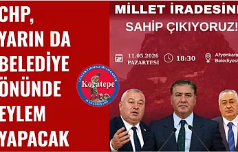 CHP, Yarın Da Belediye Önünde Eylem Yapacak