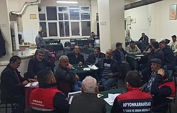 Çiftçi Bilgilendirme Toplantıları Sürüyor