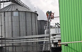 Çiftçiler Yağ Fabrikasında Yine Yangın Çıktı