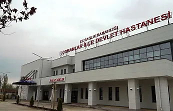 Çobanlar'da Devlet Hastanesi'nin Yeni Hizmet Binası Açıldı
