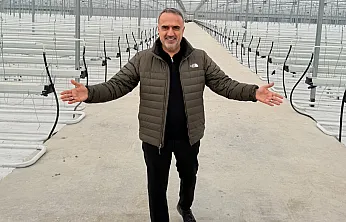 Cuma İçten'den Afyonkarahisar'a 63 Bin Metrekarelik Jeotermal Sera Yatırımı