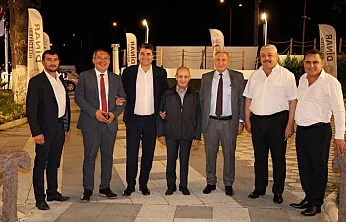 Demokrat Parti Lideri Uysal, AK Partili Başkan'dan Bilgi Aldı