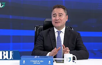 DEVA Partisi Lideri Babacan'dan Cumhurbaşkanlığı Adaylığı İçin Açık Kapı
