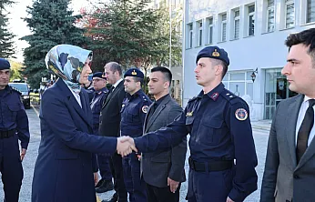 Devlet Ana, Kahraman Jandarmayı Ziyaret Etti