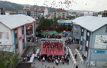 Dua Yüklü Balonlar Gazze İçin Gökyüzüne Bırakıldı